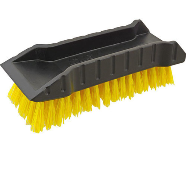 Enterprise Manufacturing Brush, Hand , Yellow, W/Scraper 992253